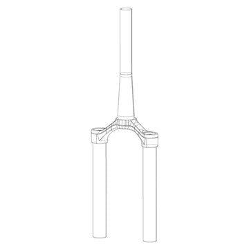 RockShox CSU for SIDB/RBA 2927+ 51 TPR BLK 11.4018.008.407