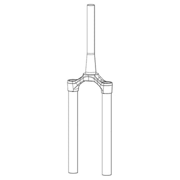 RockShox CSU for Lyrik/Yari SA 29 51 DFBLK 11.4018.008.446