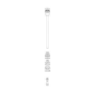 RockShox SoloAir Spring Assembly 140mm 10-17 Revel