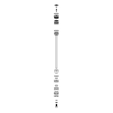RockShox Solo Air Spring for Bluto SA 100 120mm 11.4018.010.143