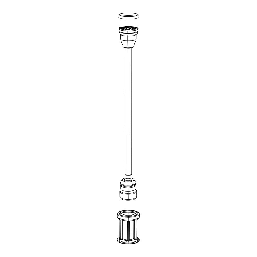RockShox SID DebonAir Spring Shaft - 80mm 29" 32mm Stanchion air shaft bumpers SID SL C1