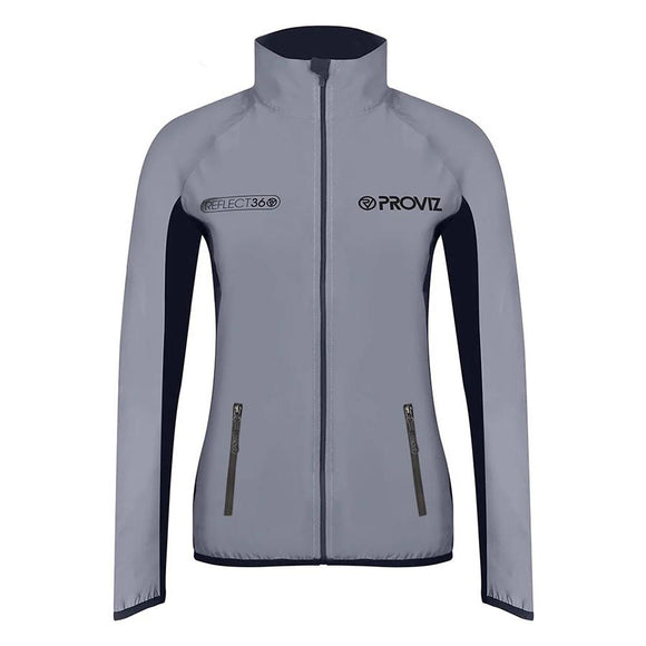 Proviz Reflect 360 Running Jacket Women Silver 34