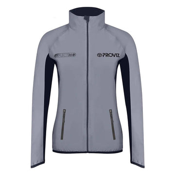 Proviz Reflect 360 Running Jacket Women Silver 36