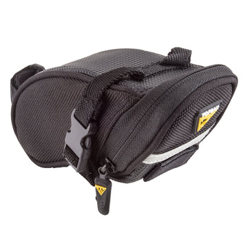 Topeak Aero Wedge Seat Bag - Strap-on Micro Black