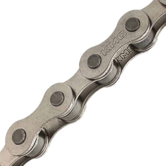 KMC S1 Chain - Single Speed 1/2" x 1/8 Silver Bulk 500 Foot Roll
