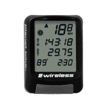 Planet Bike Protege 9.0 Bike Computer - Wireless Black