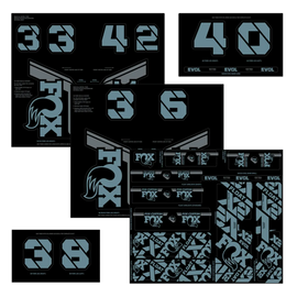 Decal Kits - Storm Blue