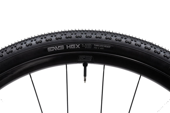 HEX Gravel Tires - Black / 48mm