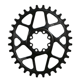Works Components Oval Chainring SRAM 8-Bolt 32T Boost 3mm Blk