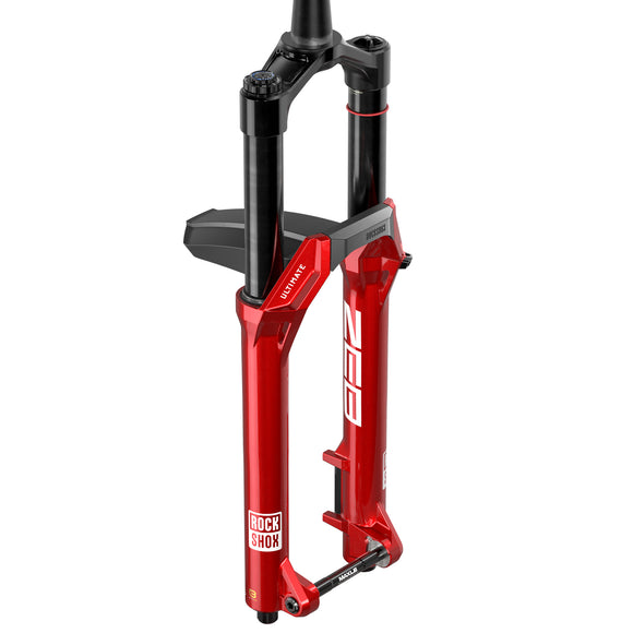 RockShox ZEB Ultimate Charger 3.2 RC2 Suspension Fork - 29" 170mm 15x110mm 44mm Offset Linear XL Air Spring Electric Red B1
