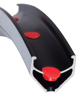 Velocity Rim Plug: Fits 7.7mm-8.3mm Diameter Holes Red Bag of 72