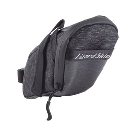 Lizard skins Super Cache Saddle Bag  Velcro Straps 51 c.i. Jet Black