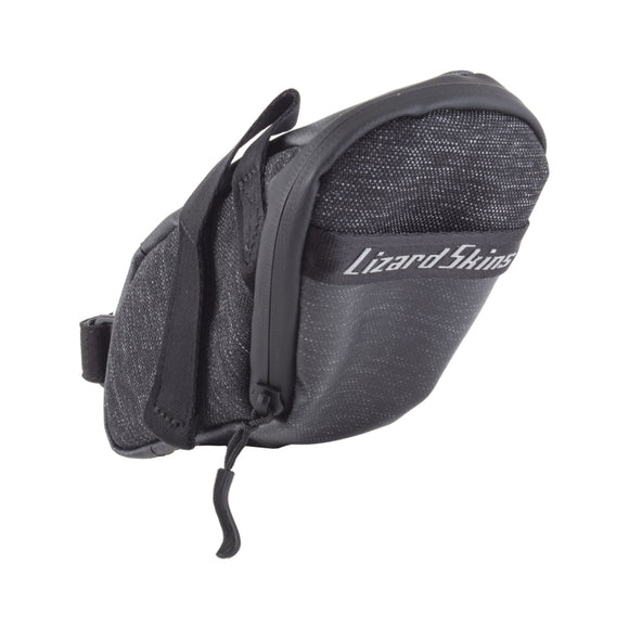 Lizard skins Super Cache Saddle Bag  Velcro Straps 51 c.i. Jet Black