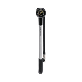 Topeak Pocket Shock DXG XL Shock Pump Analog SV 360psi 12` Aluminum Silver