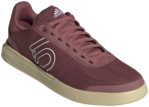 Five Ten Sleuth DLX Canvas Flat Shoes - Women's Quiet Crimson/FTWR White/Sandy Beige 7