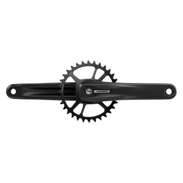 SRAM S100 Eagle Crankset - 165mm 32t Steel Chainring Aluminum Crankarms For Powerspine Bottom Bracket BLK 49mm Chainline B1