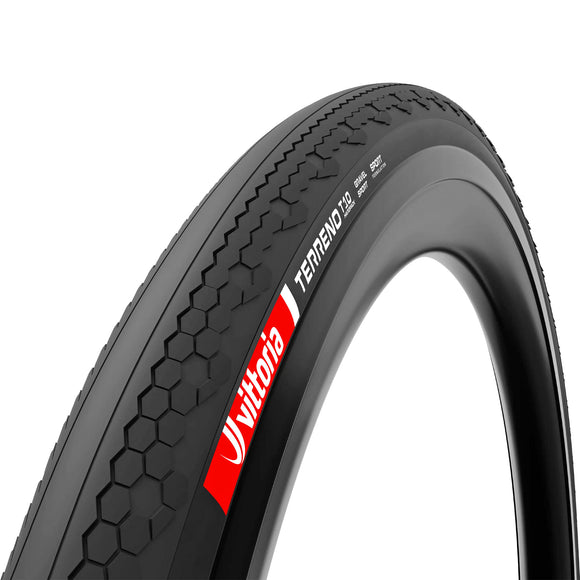 Vittoria Terreno T10 Hardpack Tire - 700 x 37 Clincher Folding BLK Gravel Sport