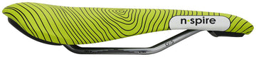 Smanie N.Spire Saddle - Chromoly Microfiber Green 156