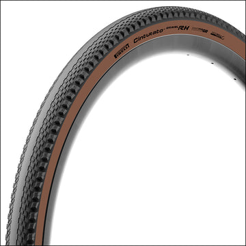 Pirelli Cinturato Gravel RH HP-Line Gravel Tire 700x55C Folding Tubeless Ready SmartEVO GR ProWALL Gravel 120TPI Tanwall