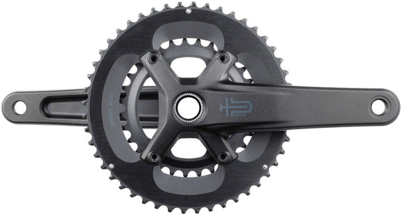 microSHIFT Sword 2x Crankset - 170mm 10-Speed 48/31t 110 Asym BCD  24mm Spindle BLK