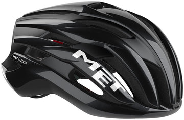 MET Trenta Helmet - Black/Red Gloss Small