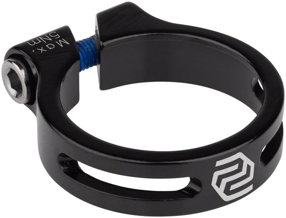 Promax MX-112C Seatpost Clamp - 34.9mm Bolt-On Black