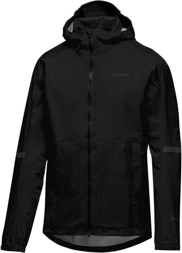 Gorewear Lupra Gore-Tex 2.0 Hooded Jacket - Black Men's Small