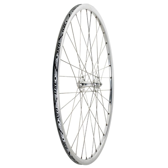 Halo Retro Front Wheel 32h Polished Silver