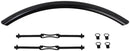Ortlieb Quick-Rack Mudguard - 50mm Black