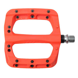 HT Components PA03A Nano P Platform Pedals Body: Nylon Spindle: Cr-Mo 9/16'' Orange Pair