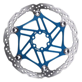 Hope V4 Vented Disc Rotor 6-Bolt Float/Wave 220mm Blue