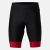 Men's Attack Shorts - BLACK/RED DAHLIA / S