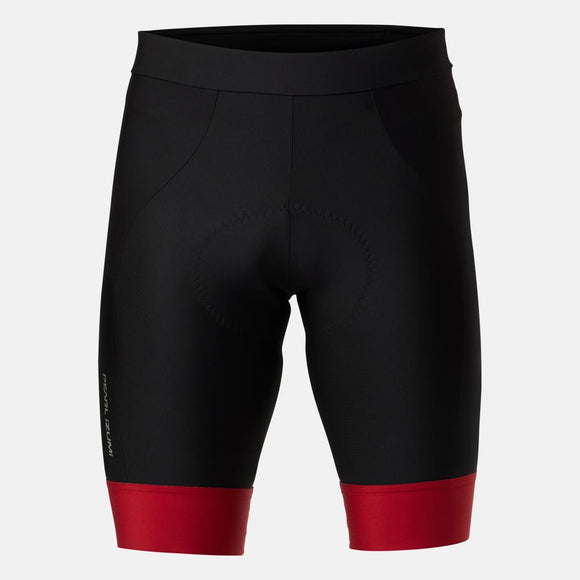 Men's Attack Shorts - BLACK/RED DAHLIA / S