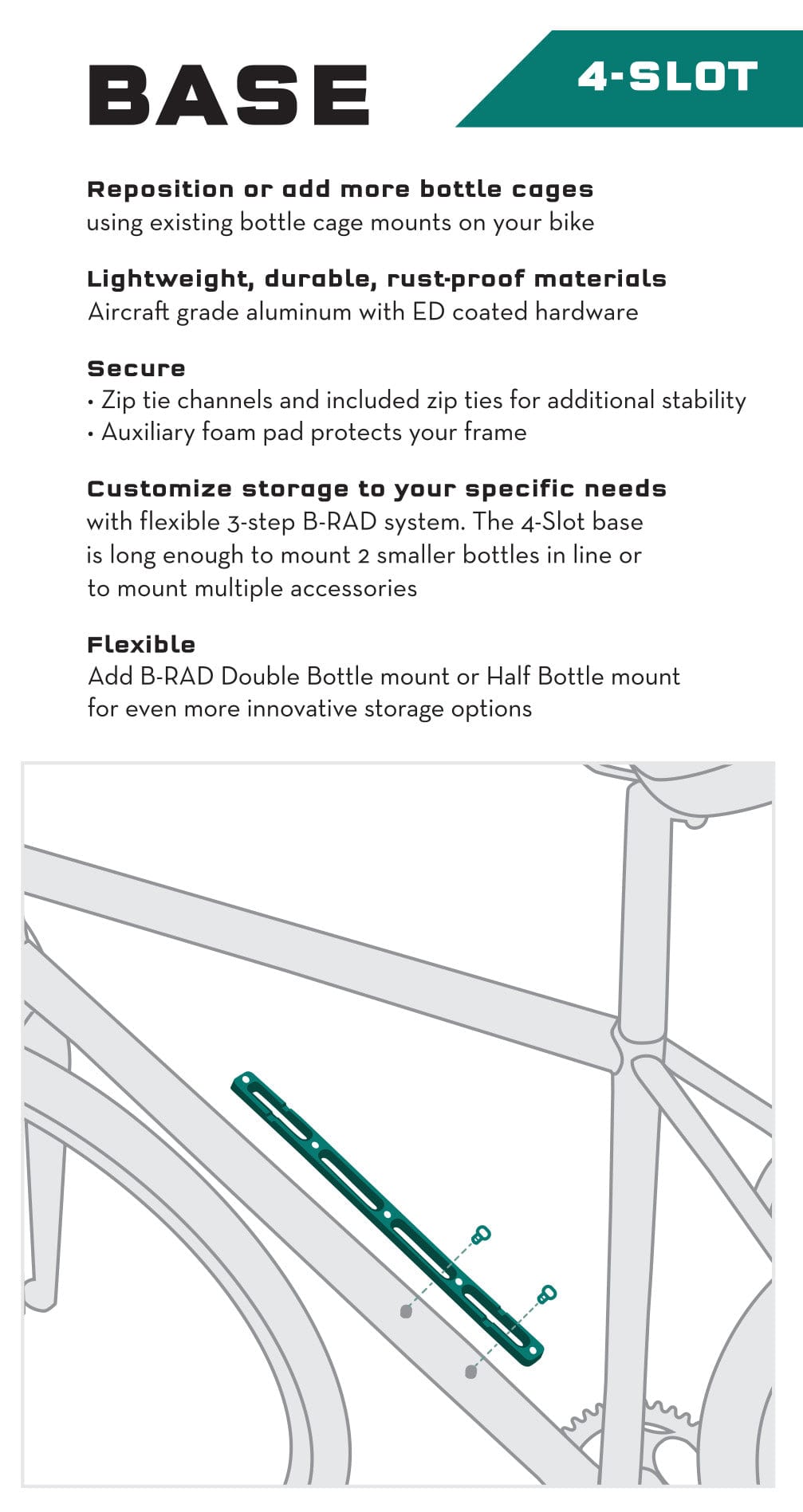 Wolf Tooth B-RAD Mounting Bases