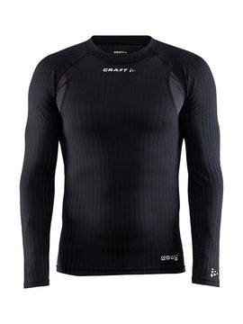 Craft Active Extreme X Crew Neck Base Layer Top - BLK Long Sleeve Mens Small