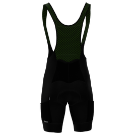 Panache M's Cargo Pocket Bib Short - BLACK - 0