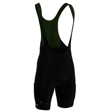 Panache M's Cargo Pocket Bib Short - BLACK