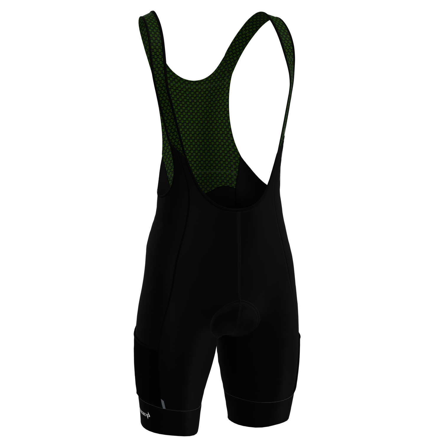 Panache W's Cargo Pocket Bib Short - BLACK