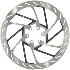 SRAM HS2 Disc Brake Rotor - 200mm 6-Bolt Rounded Silver/Black