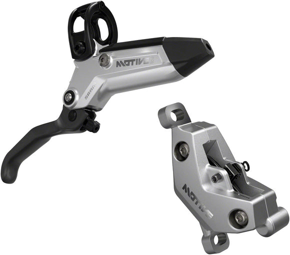 SRAM Motive Ultimate Disc Brake Lever - Rear Front 2000mm Hose Post Mount 4-Piston Alum Lever Body Carbon Blade Blk/Sil A1
