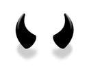 Helmet Flair MagNeatOhz: Large Black Devil Horns for Helmet-1