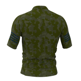 Panache M's Green Camo Pro Jersey - 0