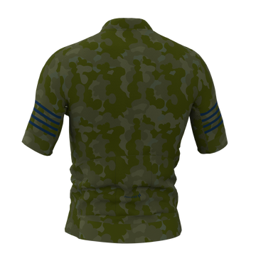 Panache M's Green Camo Pro Jersey - 0