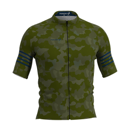 Panache M's Green Camo Pro Jersey