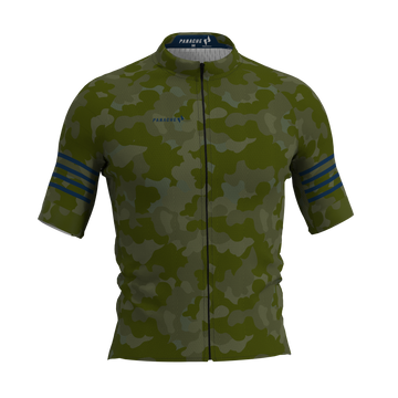 Panache M's Green Camo Pro Jersey