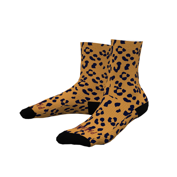 Panache Pro 6" Sock - Cheetah