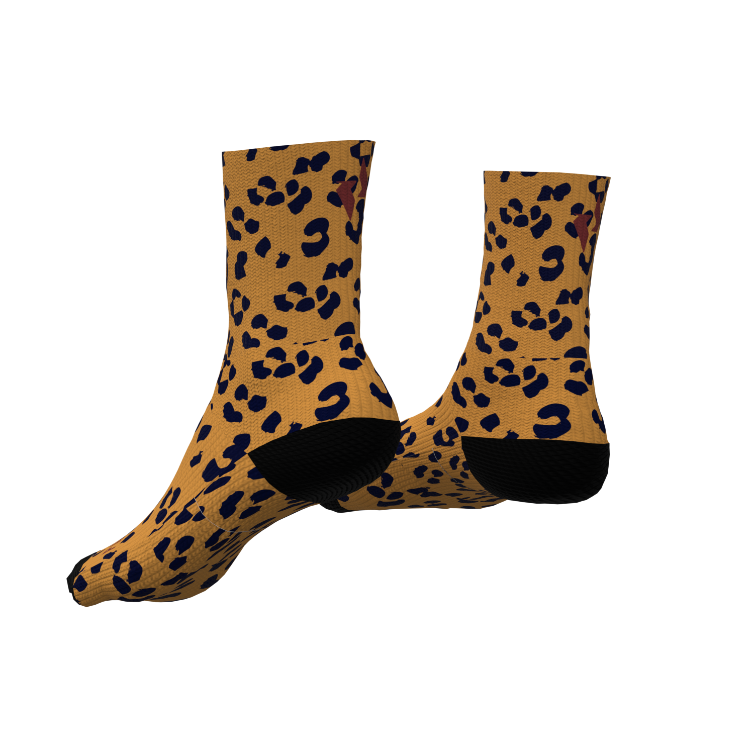 Panache Pro 6" Sock - Cheetah - 0