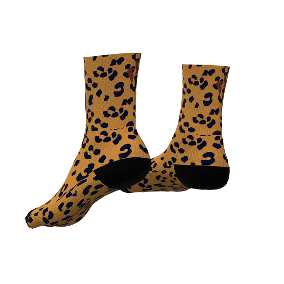 Panache Pro 6" Sock - Cheetah