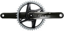 SRAM Force 1 AXS Wide Crankset - 170mm 12-Speed 40t 8-Bolt Direct Mount DUB Spindle Interface Gloss Natural Carbon D1-1