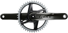 SRAM Force 1 AXS Wide Crankset - 170mm 12-Speed 40t 8-Bolt Direct Mount DUB Spindle Interface Gloss Natural Carbon D1